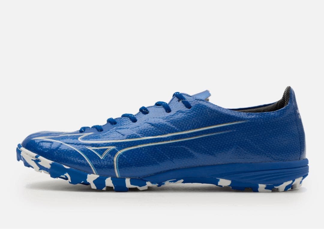 新品 26.5cm ミズノ アルファ プロ AS TF 青