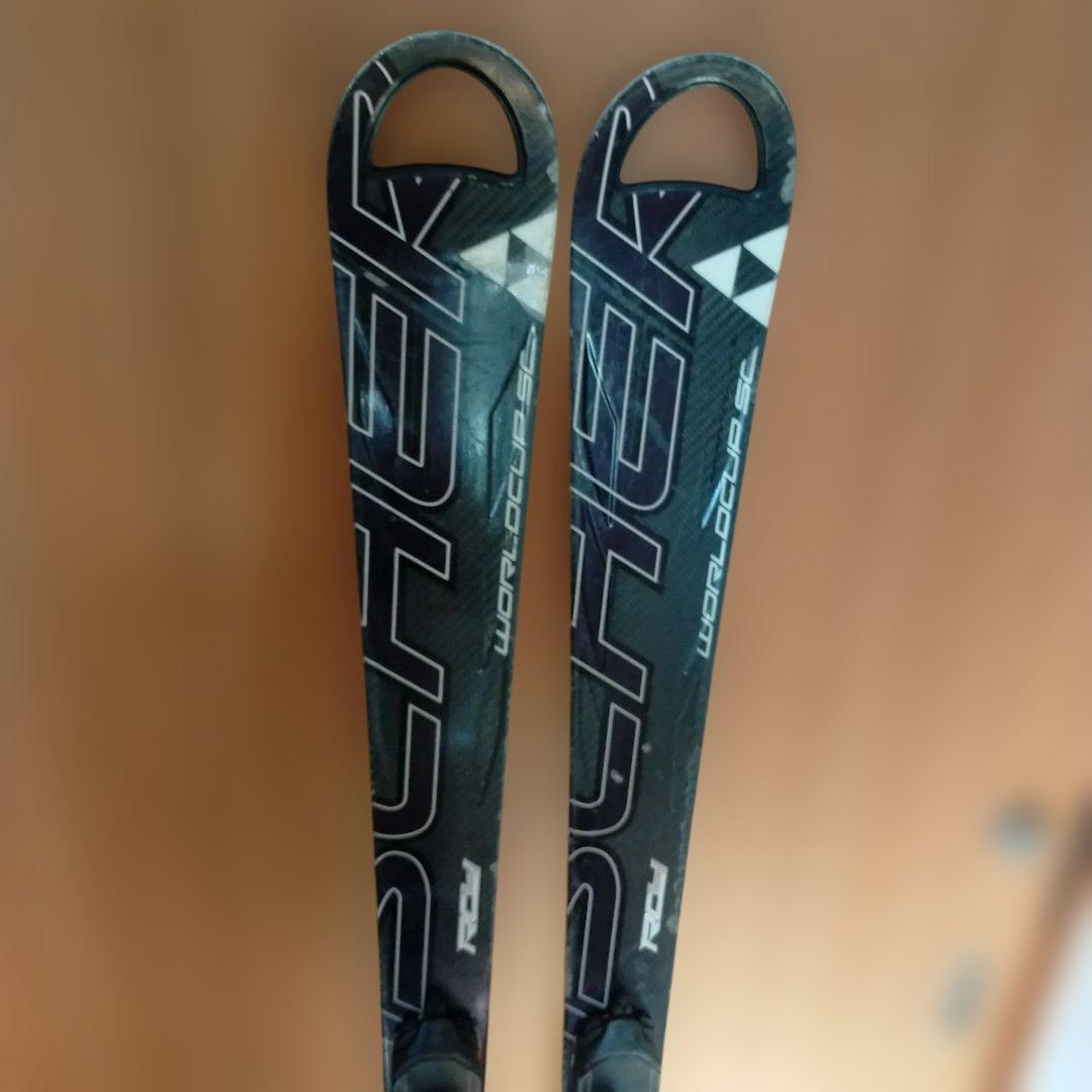 フィッシャーRC4 SC 165cm エッジ研磨+ホットワックス硬さ変えられる板