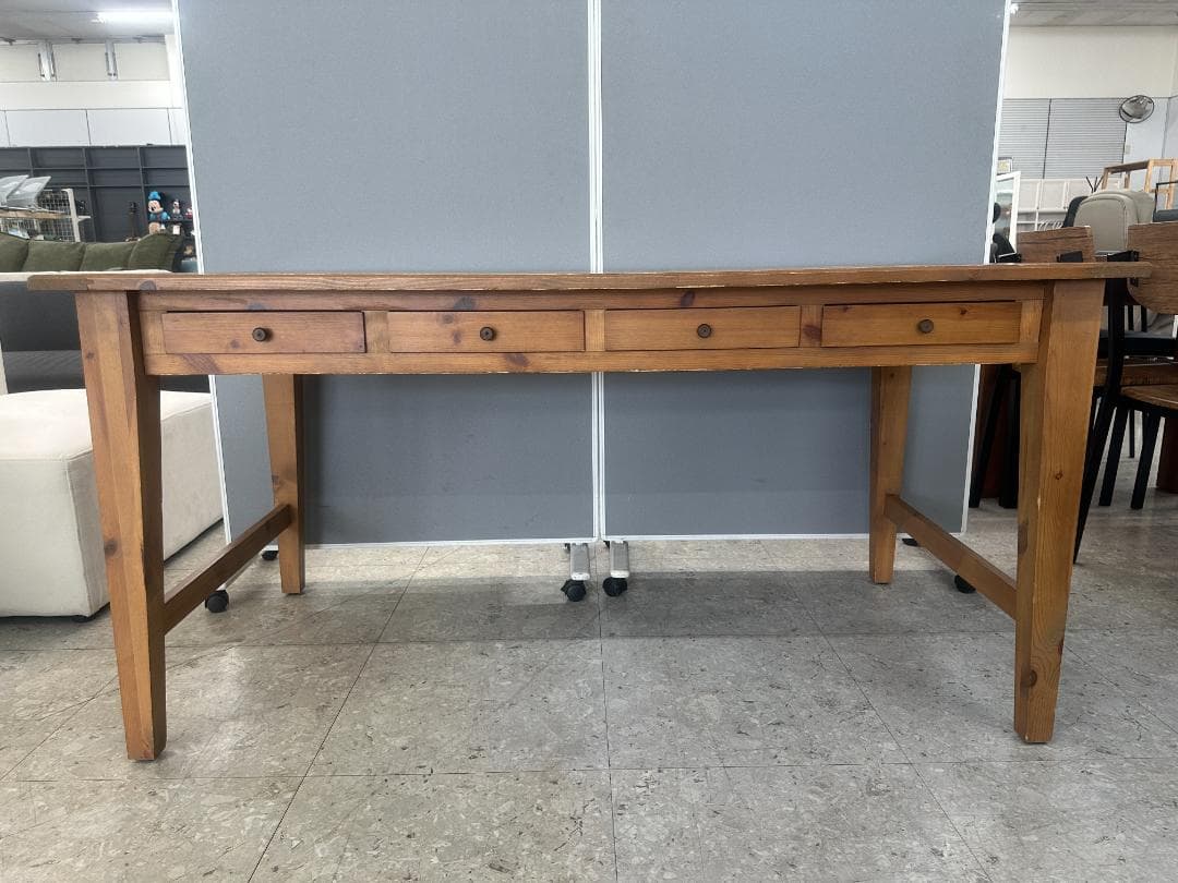 ダイニングテーブル BOWERY DINING TABLE 8DRAWERS - メルカリ