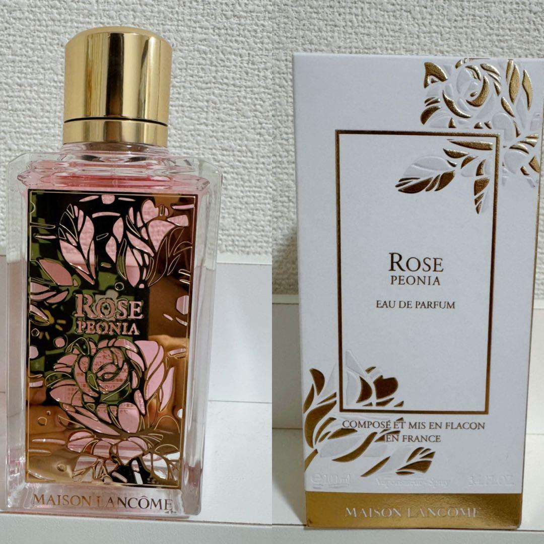 【限定】メゾン ランコム ローズ ピオニア 100ml ランコム“パリの庭園に咲く花々”着想の23年冬フレグランス、透明感
