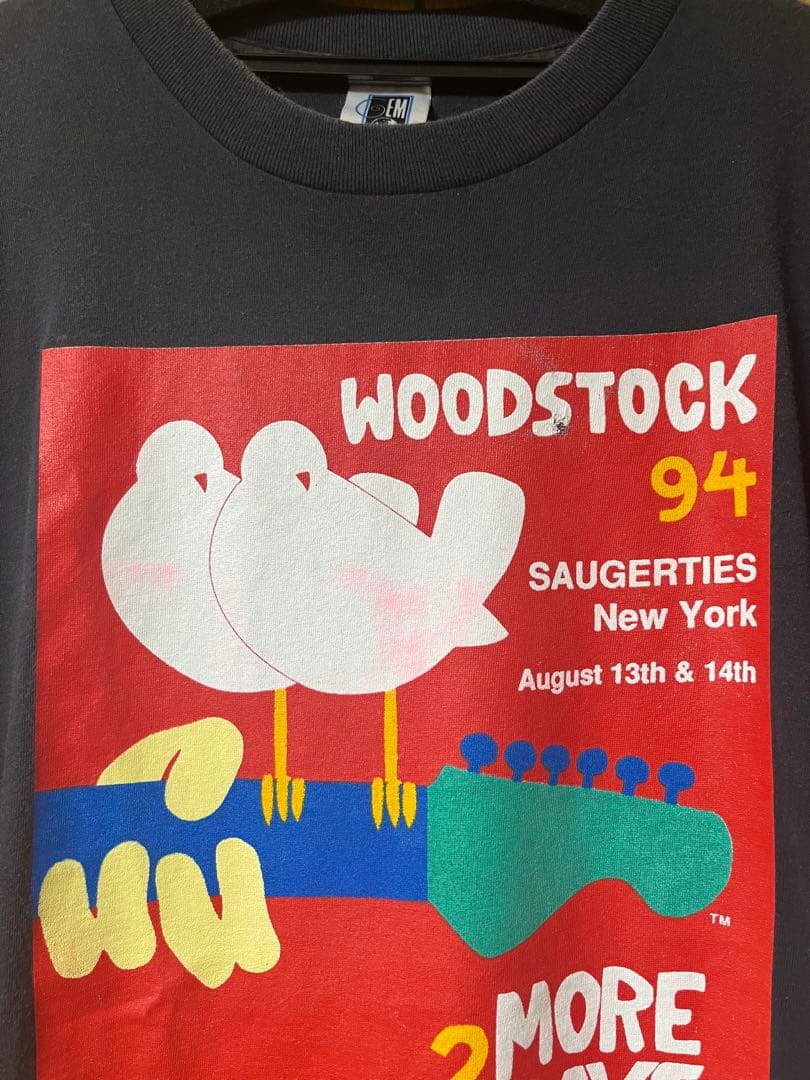 90s Woodstock ウッドストック Tシャツ 木村拓哉着用 - メルカリ