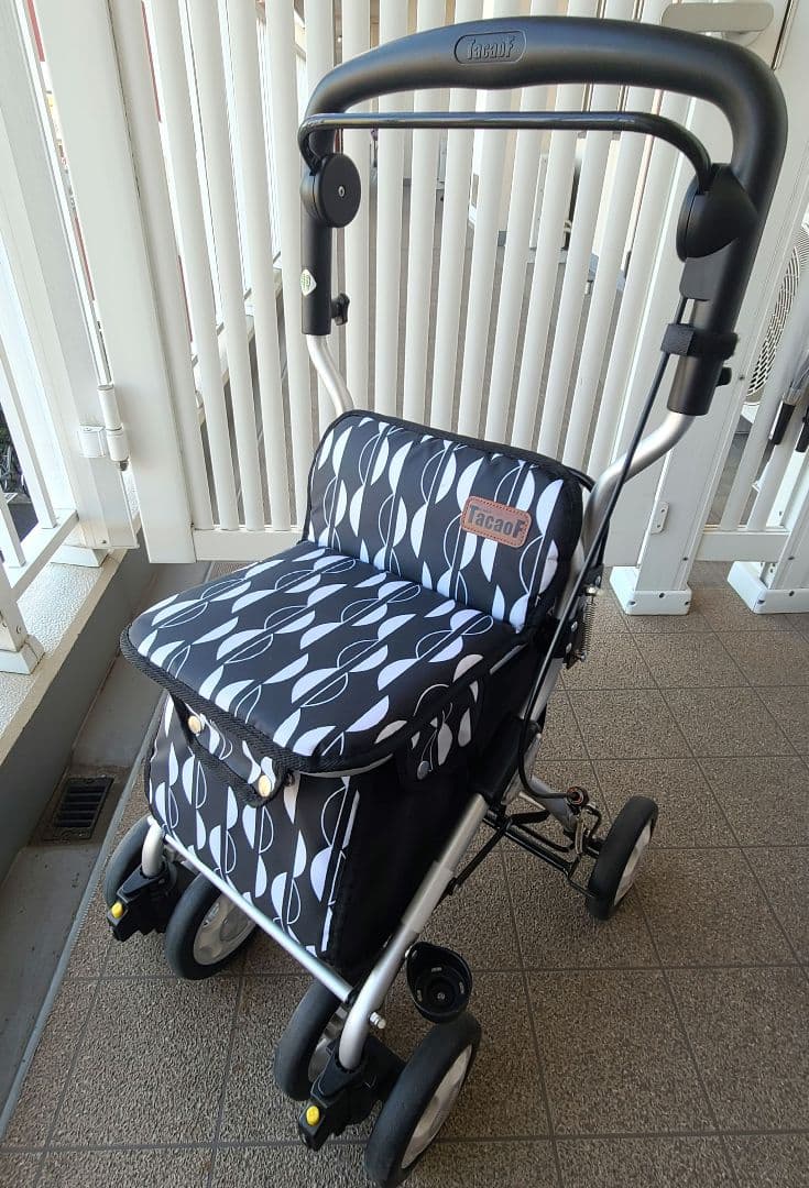 【チューリップ様】幸和製作所シルバーカー ルーティ2 SLM08 TacaoF 幸和製作所 ルーティ2 SLM08 ブラック 1台 【シルバーカー】介援隊