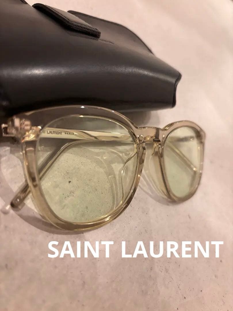 ⭐️早い者勝ち⭐️ SAINT LAURENT クリアサングラス カラーレンズ ⭐️早い者勝ち⭐️ SAINT LAURENT クリアサングラス カラーレンズ