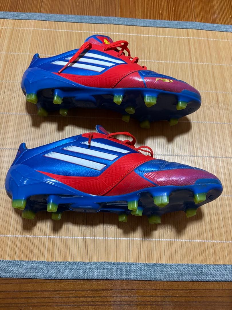 廃盤 adidas F50 アディゼロ サッカーシューズ FG 25.5cm