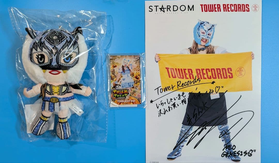 スターダム　スターライトキッド　ぬいぐるみ/アクリルスタンド/ポートレート 3点 スターダム スターライトキッド ぬいぐるみ/アクリルスタンド/ポート