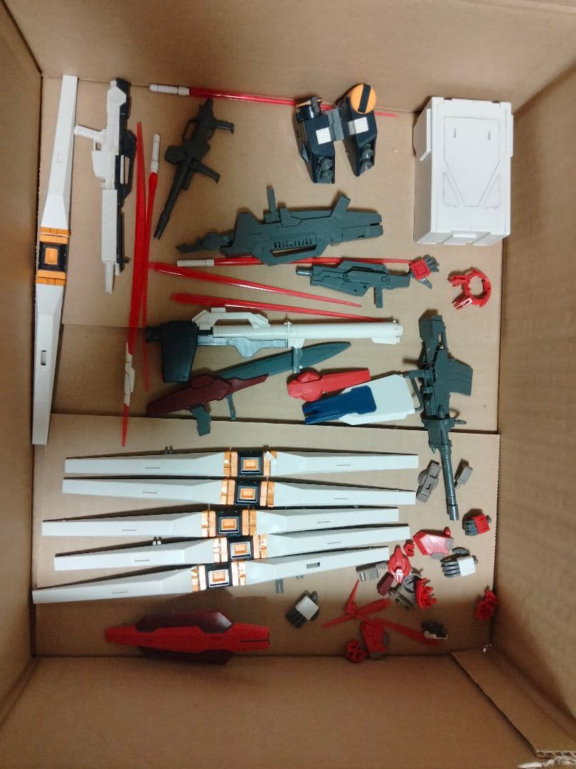 ガンプラMG レア ジャンク mgファンネル6個 パーツ