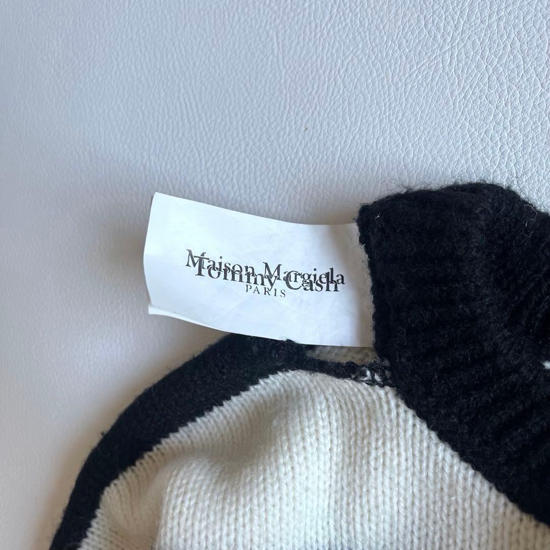 マルジェラ×トミーキャッシュ コラボニット ボーダー ロゴ刺繍 限定品 希少