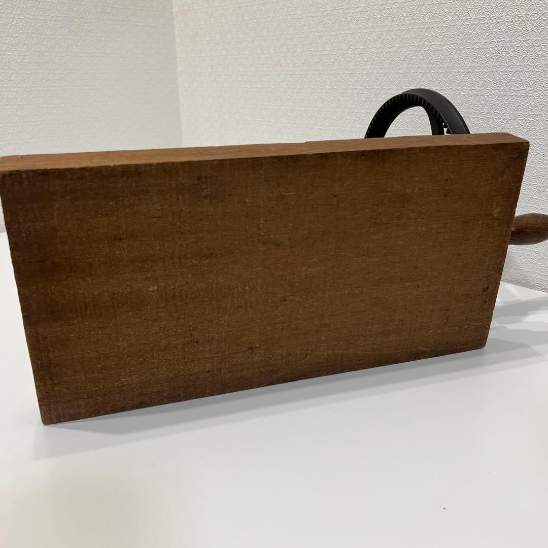 座繰り機 Mの刻印 古道具