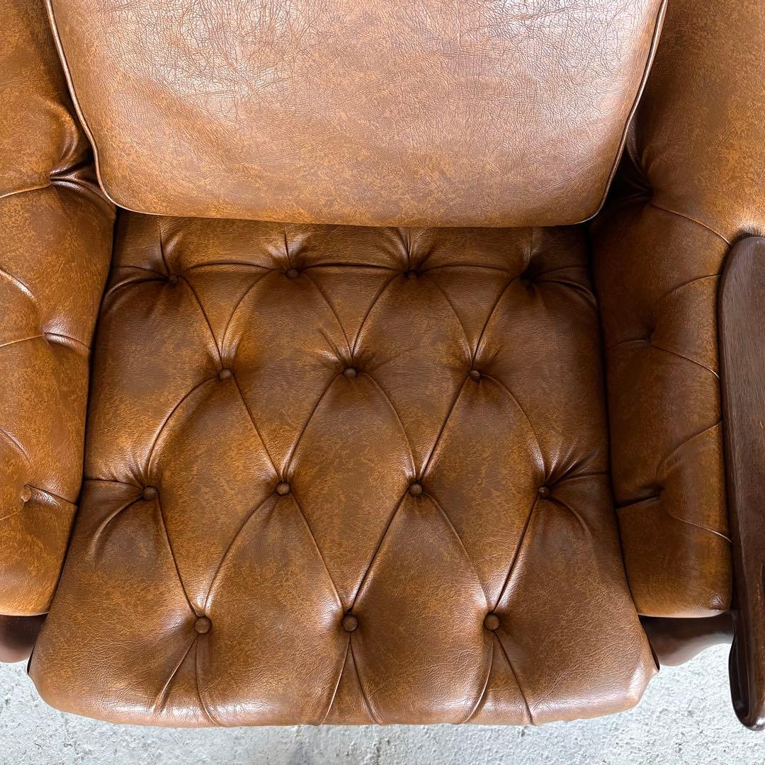 ☆マルニ木工☆ベルサイユ｜マキシマムシリーズ 1Pソファ｜PVCレザー