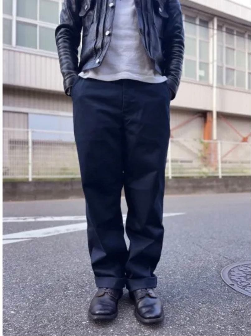 コリンボ チノパン キャンペーントラウザーズ ネイビー サイズ30