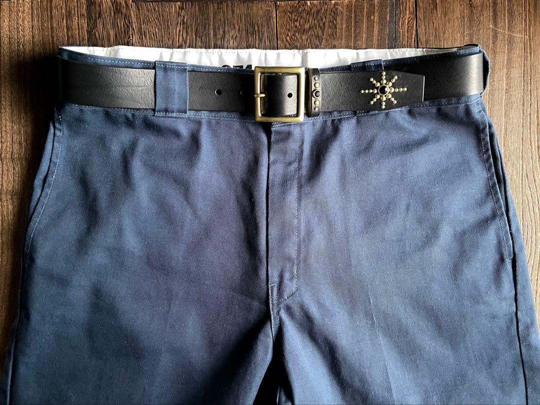 ディッキーズ874専用スタッズベルト 真鍮 ミッスーリ HTC CALEE - メルカリ