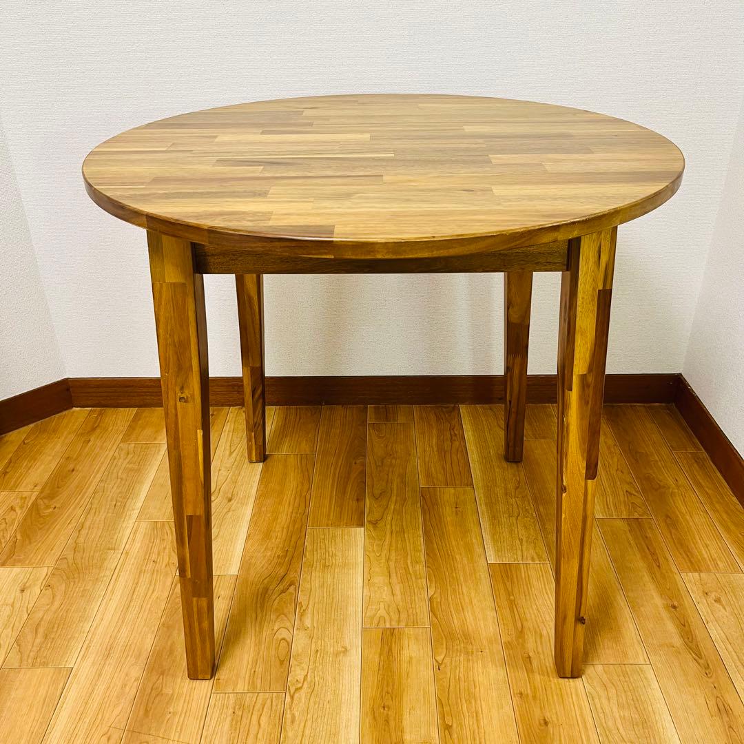 IKEA ナッカンネース サークル ダイニング 丸テーブル 80cm - メルカリ