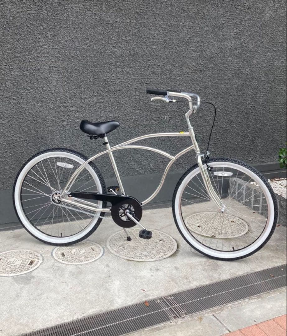 【新品】ビーチクルーザー_26インチ×2.125_CP
