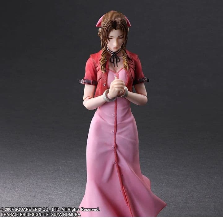 Final Fantasy・プレイアーツ改·FF7 クライシスコア エアリス