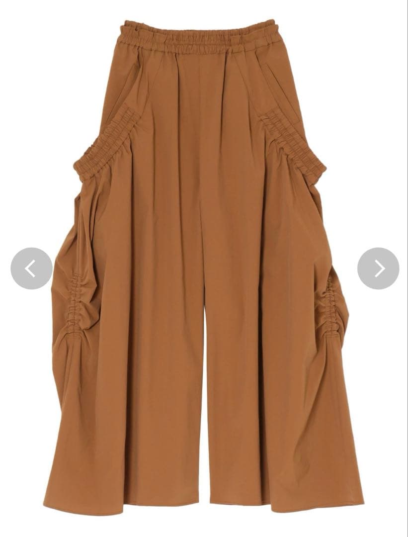 完売　ROUND GATHER WIDE PT UN3D.（アンスリード） パンツ ROUND GATHER WIDE PT / ラウンド