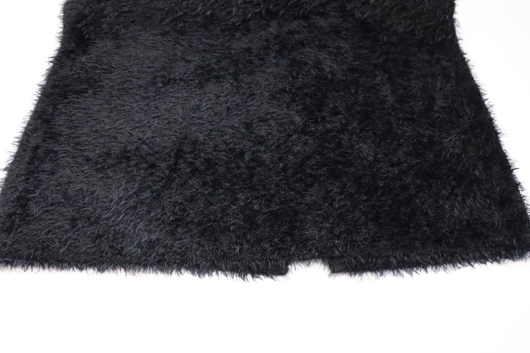 theory luxe 25AW 雑誌掲載 ペンシル シャギー スカート 黒