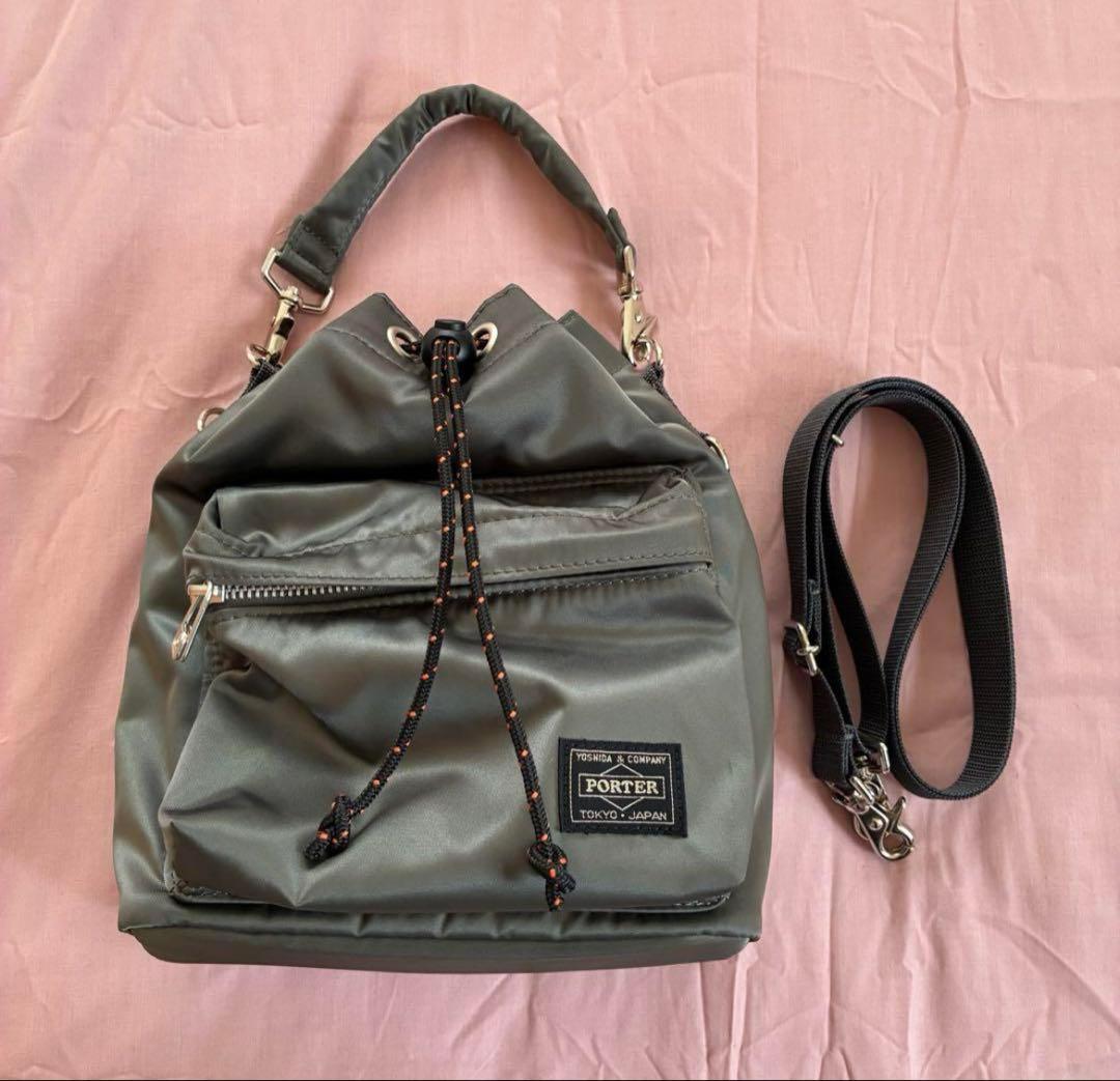 PORTER / BALLOONSAC BALLOONSAC(S)シルバーグレー ポーター バルーン