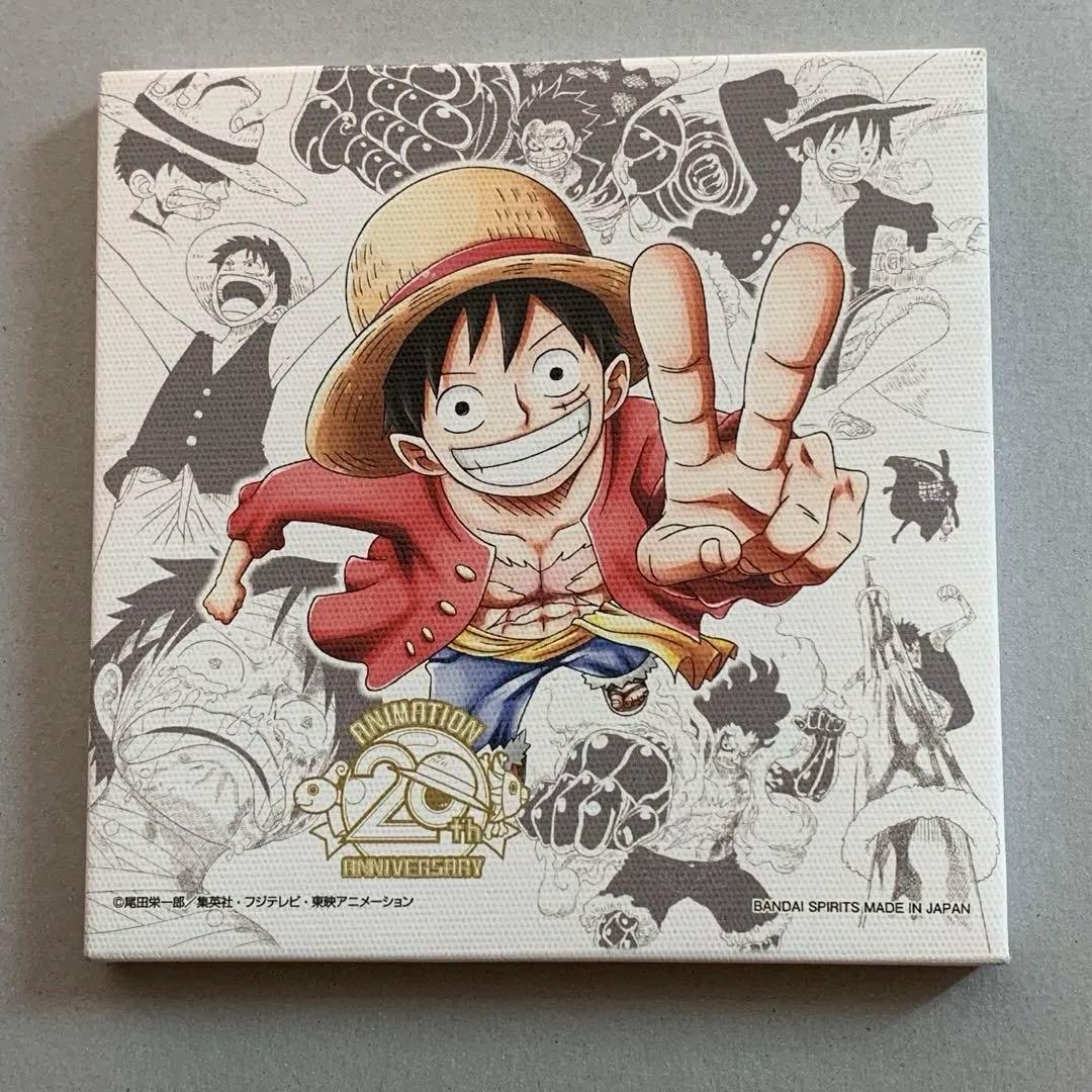 ONE PIECE（ワンピース）20周年記念キャンバスアートボード（3枚セット