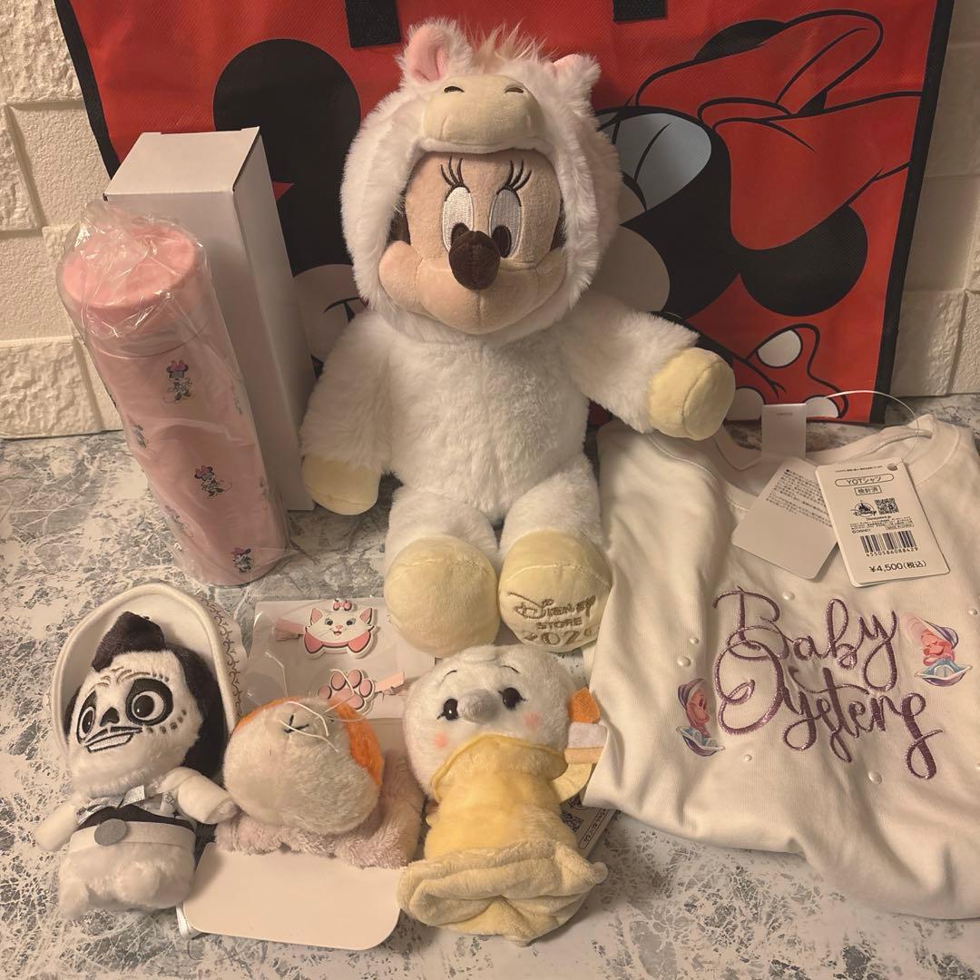 ディズニーストア ラッキーバッグ 福袋 2026 ミニー干支 ぬいぐるみ