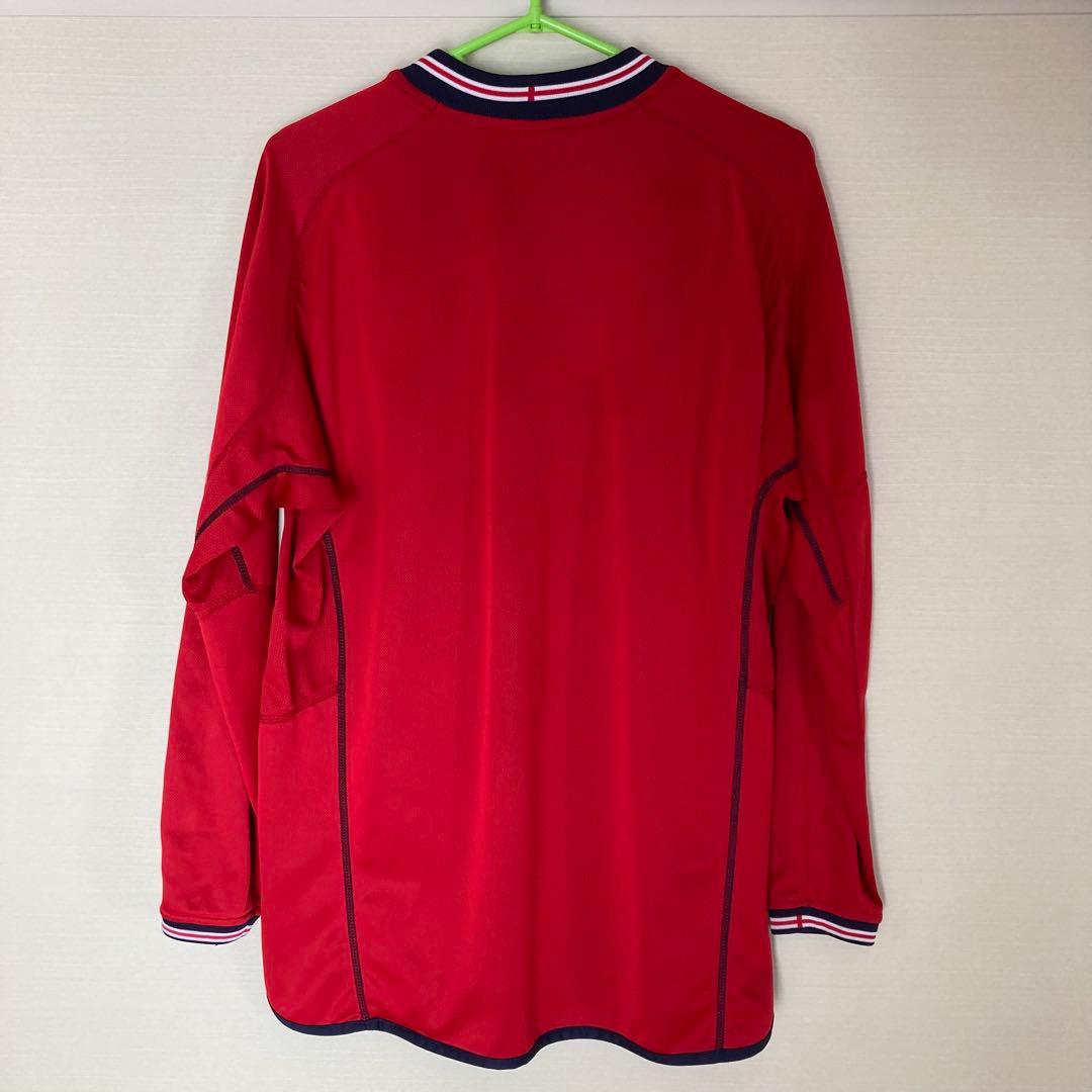 イングランド代表 ユニフォーム アウェイ UMBRO 赤/ネイビー