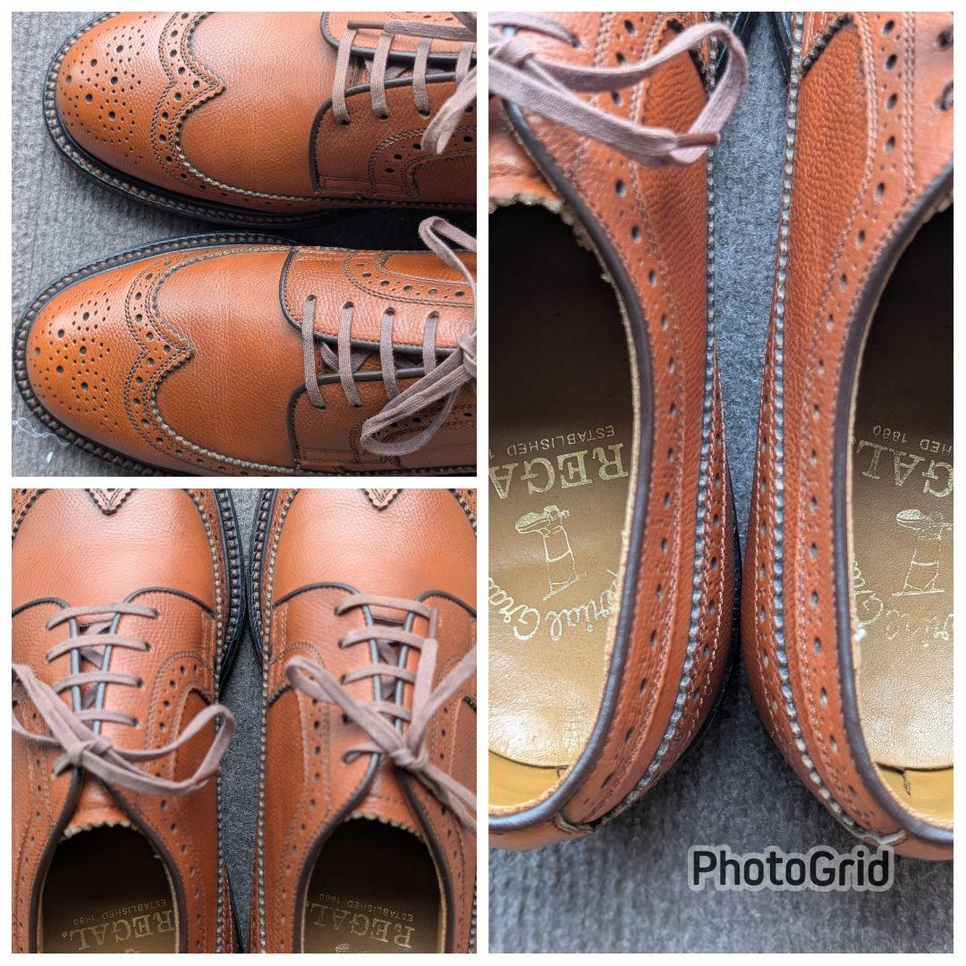 REGAL 2235 インペリアル ウイングチップ 24.5EE