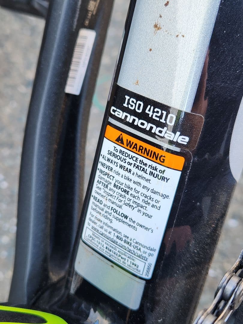 Cannondale ロードバイク CAA12 トップチューブ530 cannondale ロード