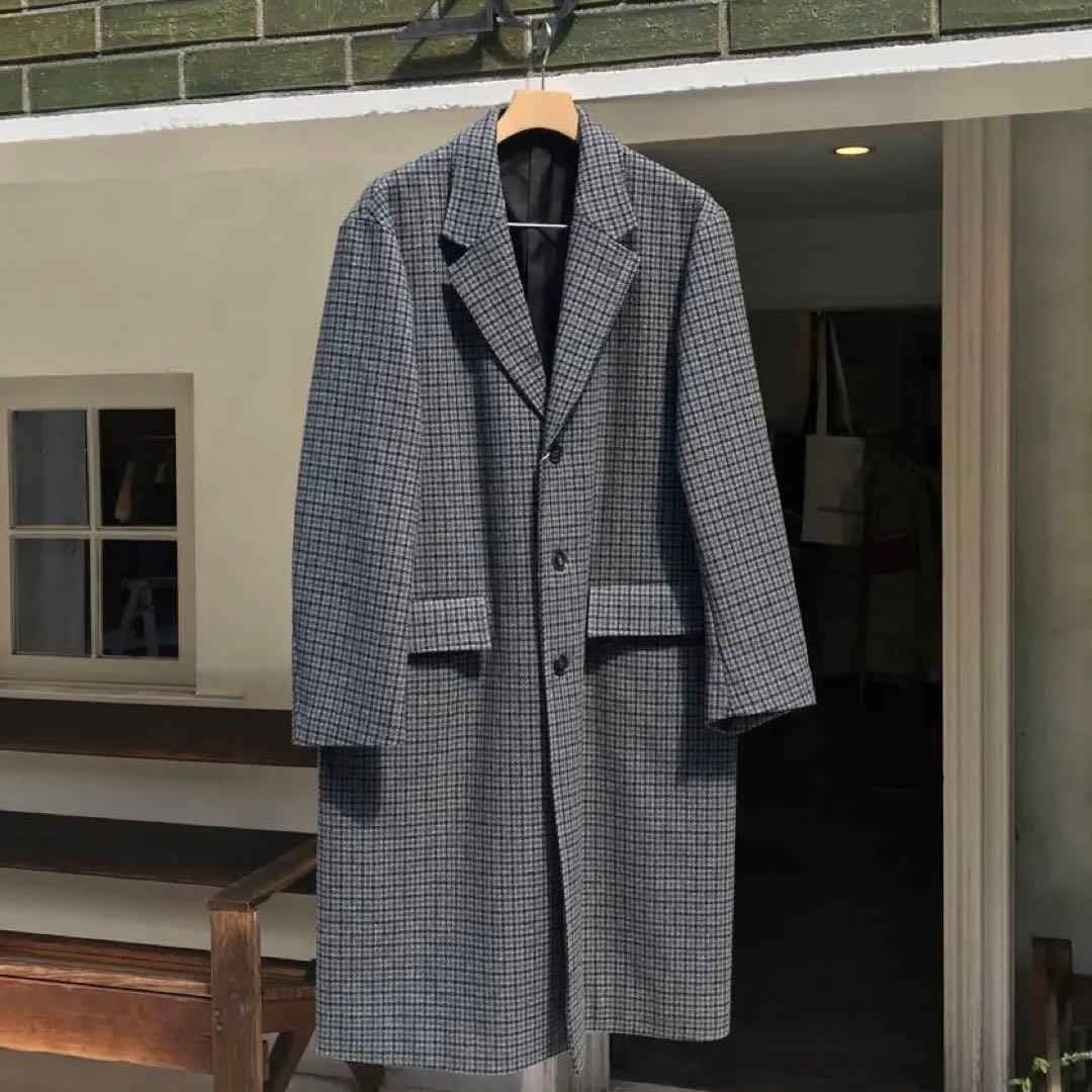 universal products オーバーサイズ カシミア混チェスターコート universal products オーバーサイズ カシミア混チェスターコート