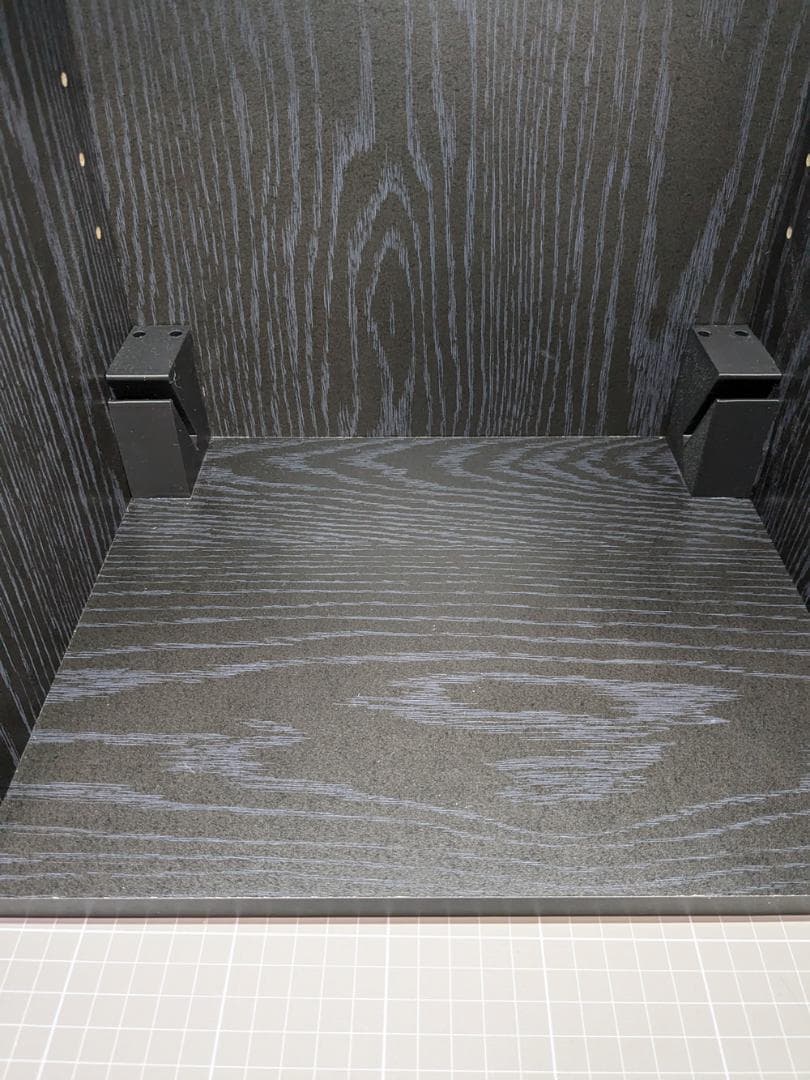 塗装ブース（自作）風量587m3/h ブラック コントローラー付強力ファン