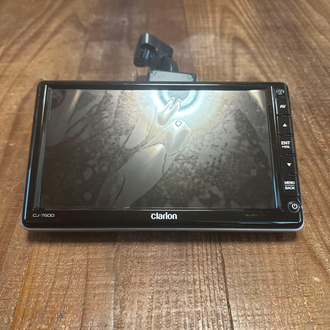 Clarion CJ-7600 バックカメラ付き Clarion クラリオン バックモニター バックカメラ用 CJ-7600A 動作確認