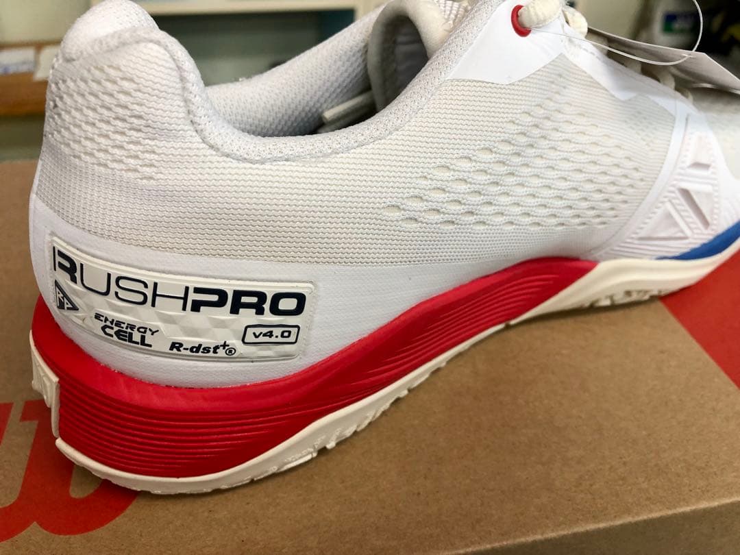 新品 Wilson Rush Pro v4.0 26.0cm オムニ＆クレー