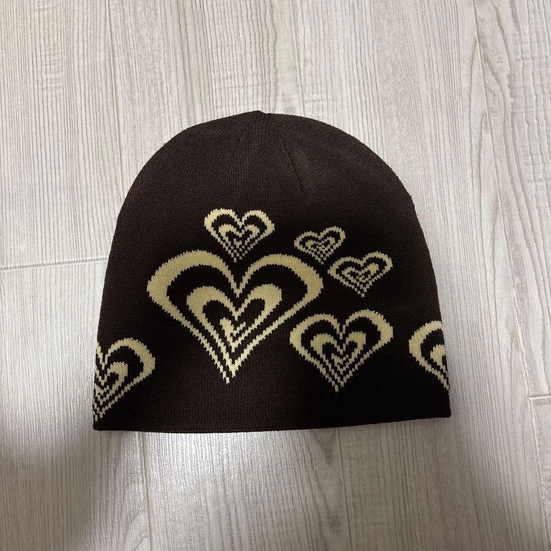 SOL soonerorlater グルグルハート ビーニー ニット帽 - メルカリ