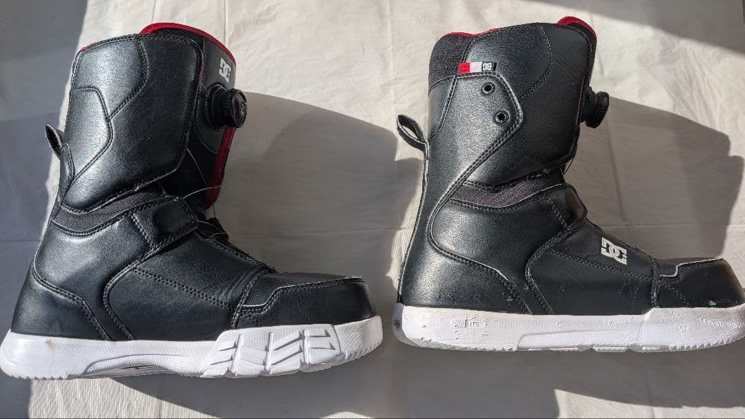 DC SCOUT 26.5cm スノーボードブーツ ブラック/レッド