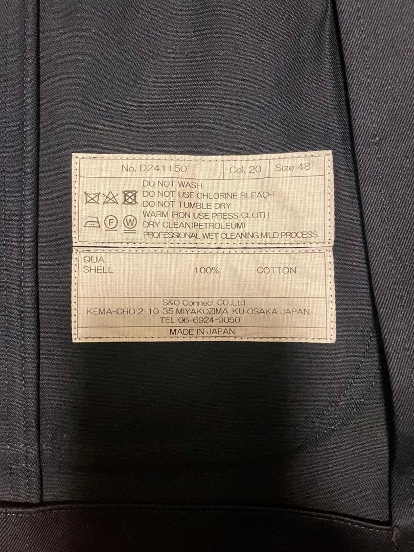 美品 D.C.WHITE West Point Blazer 紺ブレ サイズ48