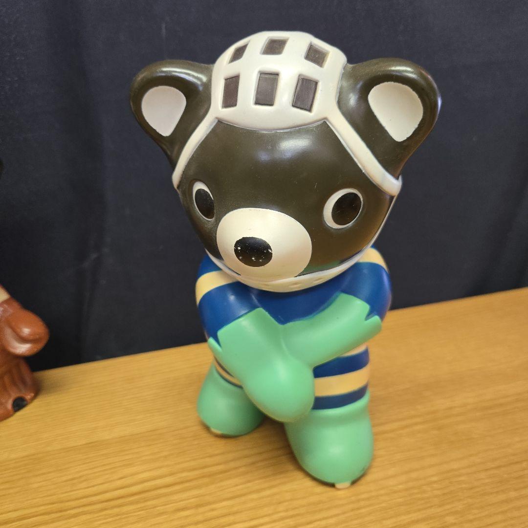 たくぎん たくちゃん 約25cm ビッグサイズ レア 貯金箱 6つ