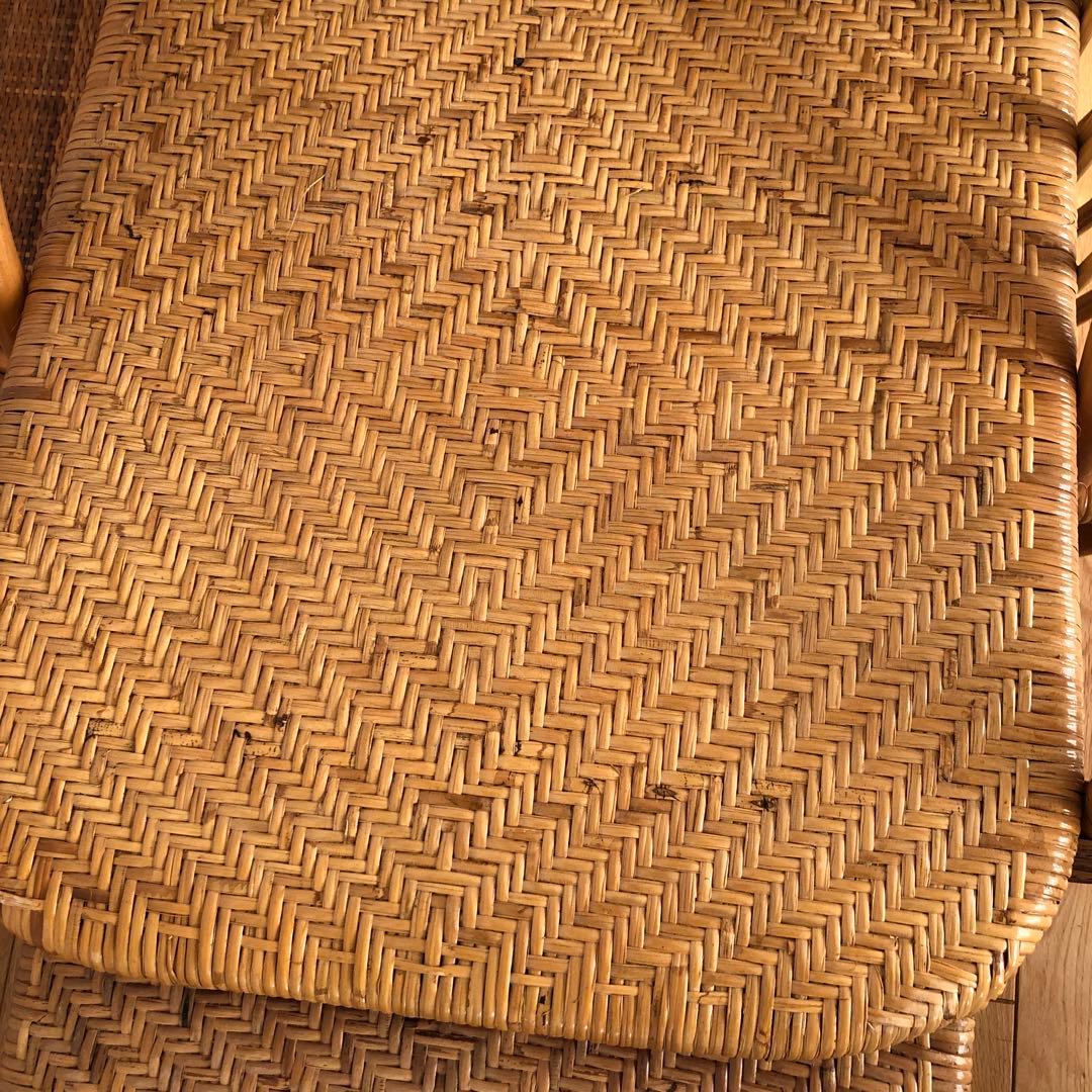 ラタン 三つ折寝椅子 A200 未使用品