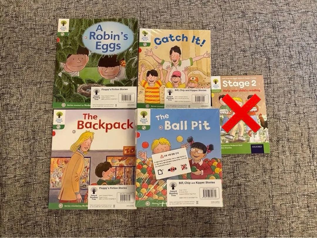 ORT 韓国版stage1+~3 音源ブック音声ペン洋書絵本