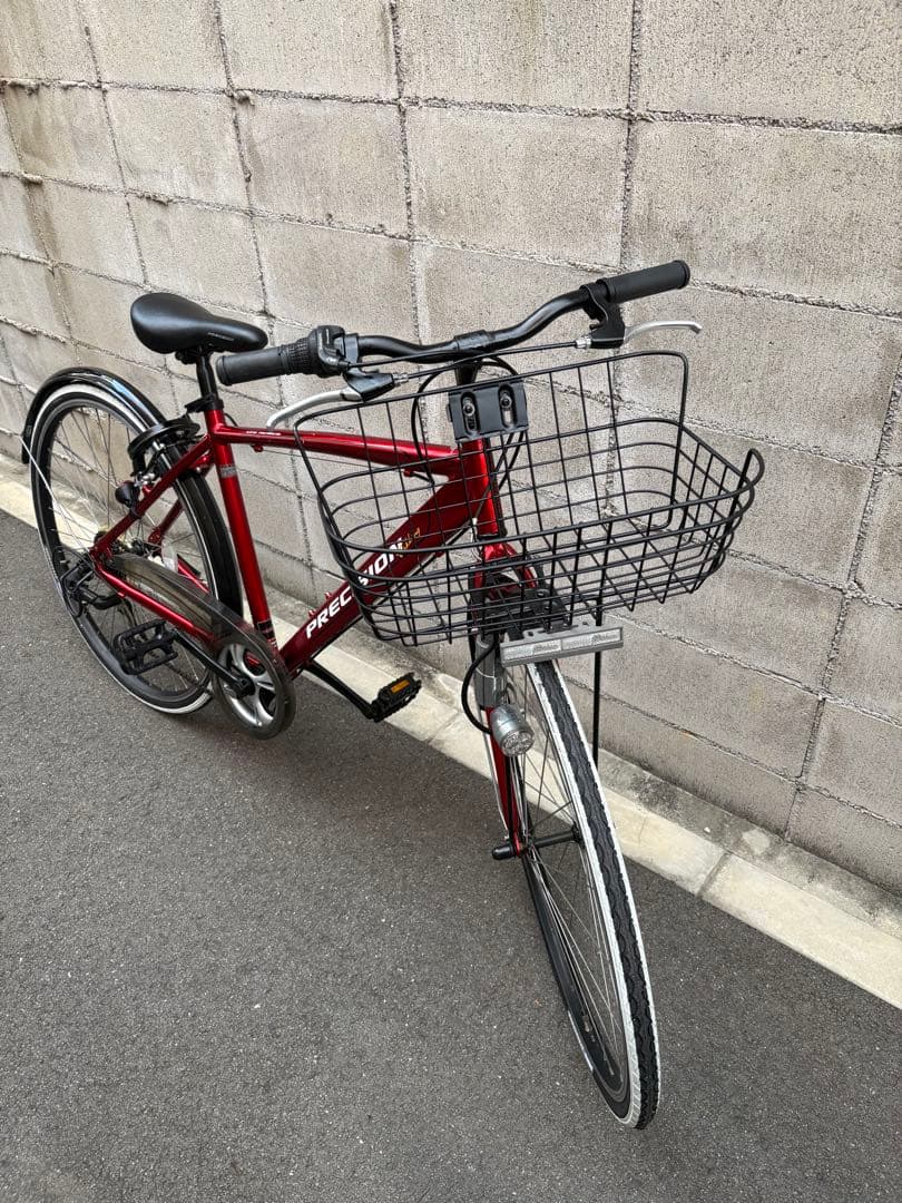 <両タイヤ新品>クロスバイク　RED 両タイヤ新品>クロスバイク RED 自転車本体
