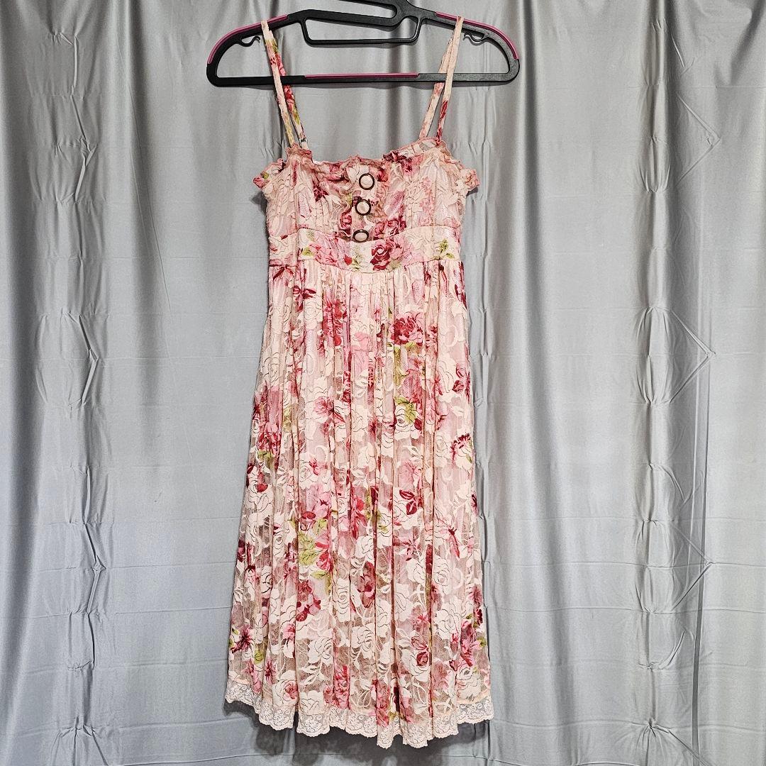 リズリサ キャミワンピース 00s 希少 夢展望 dearyビッグリボン