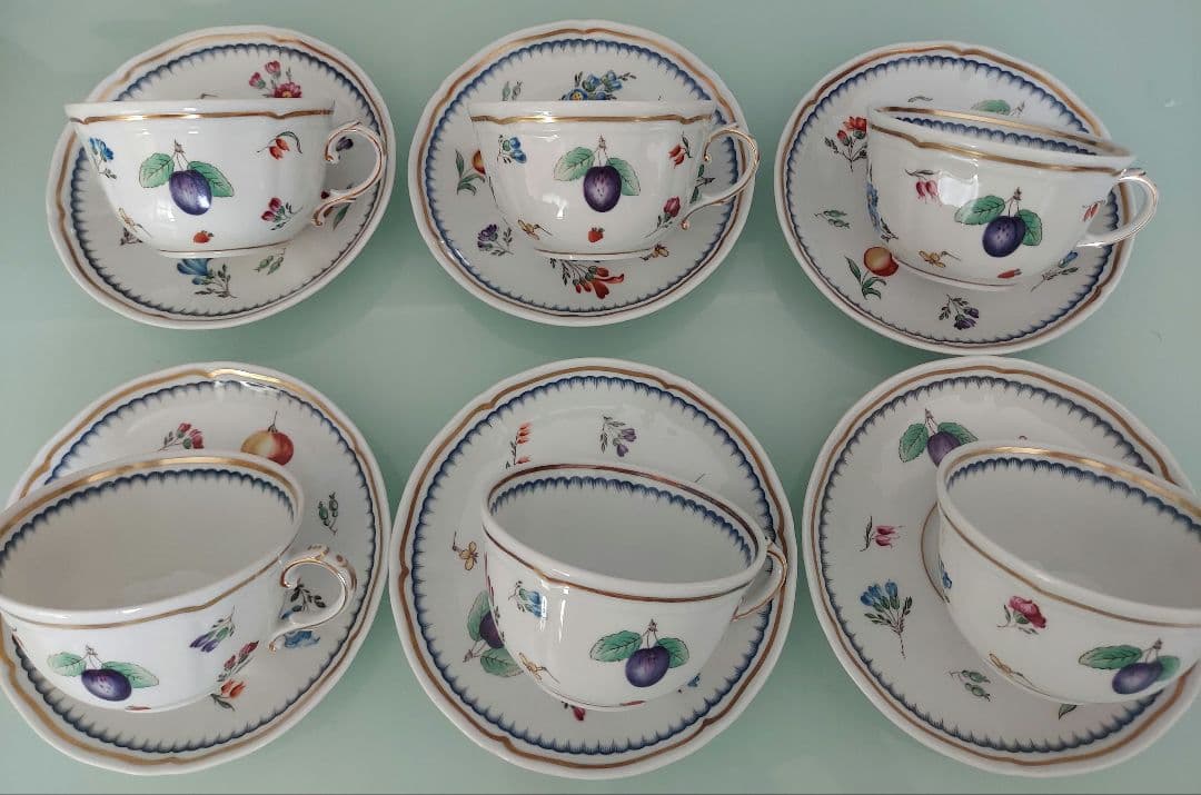 リチャードジノリ イタリアンフルーツ 6客セット Richard Ginori（リチャードジノリ） イタリアンフルーツ ティーカップ