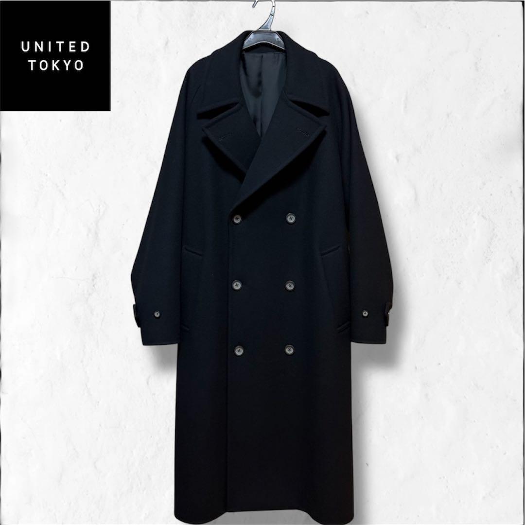 UNITEDTOKYO スーパー180's メルトンリバートレンチコート - メルカリ