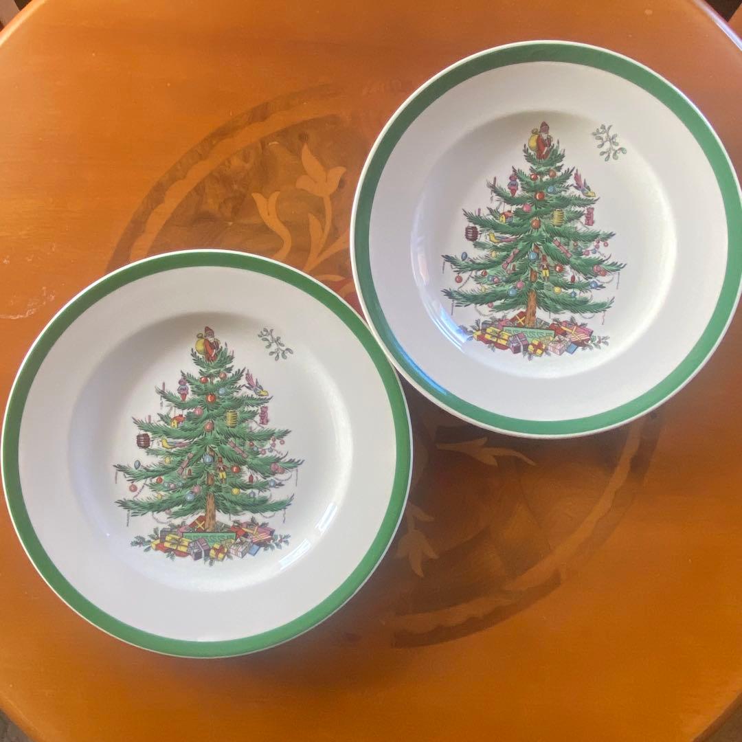 スポード クリスマスツリー カップ・ソーサー セット - メルカリ