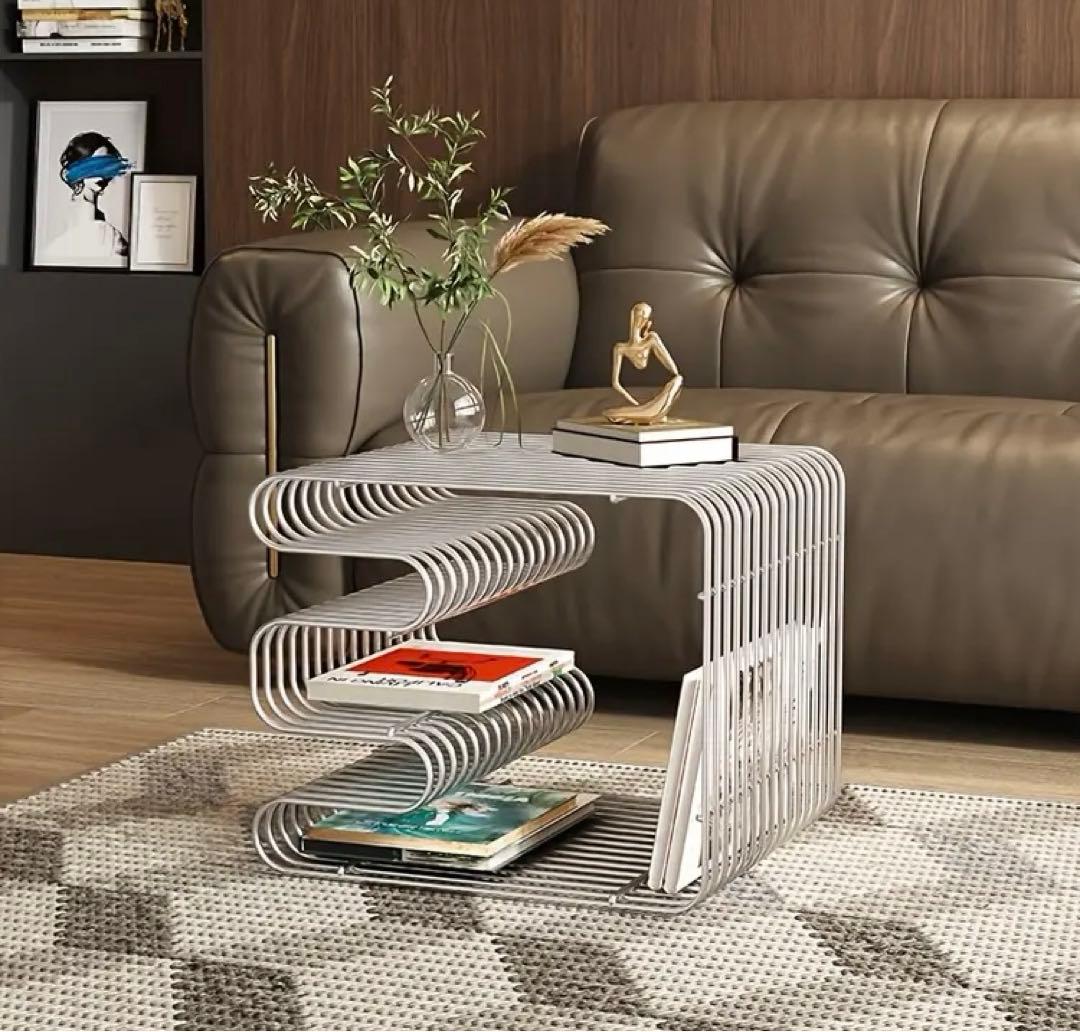 ワイヤー シェルフ マガジンラック リプロダクト テーブル 北欧 スタイリッシュ 楽天市場】【ｻﾀﾃﾞｰｸｰﾎﾟﾝ10％off】サイドテーブル マガジンラック 高さ