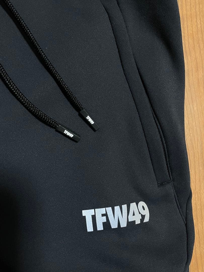 TFW49 パンツ チャコール ブラック L ジャージ スウェット ゴルフ
