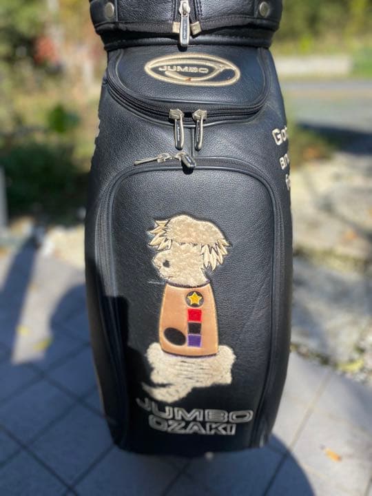 激レア！希少！ジャンボ尾崎112勝記念限定キャディバッグ ミエコ