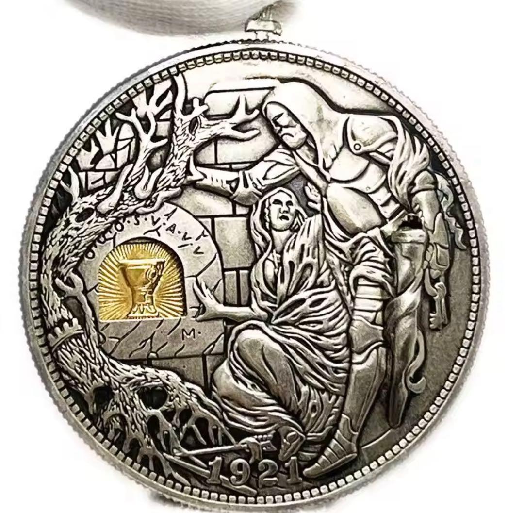 1921年 アメリカ合衆国 1ドル ギミック アメリカ 1921年 1ドル銀貨 モルガンダラー（極美～未使用