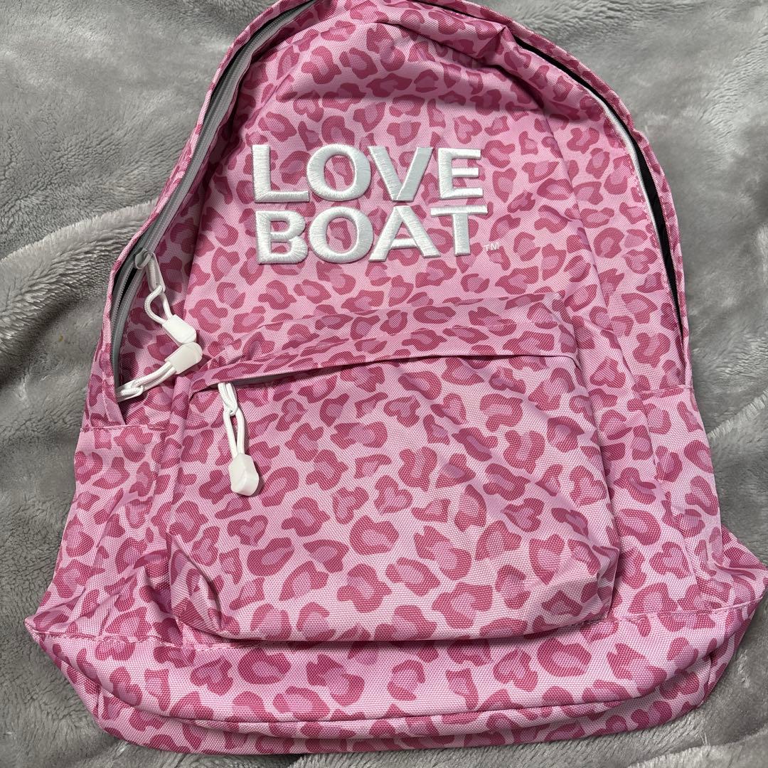 ラブボート LOVEBOAT リュック ヒョウ柄 ピンク 平成ギャル - メルカリ