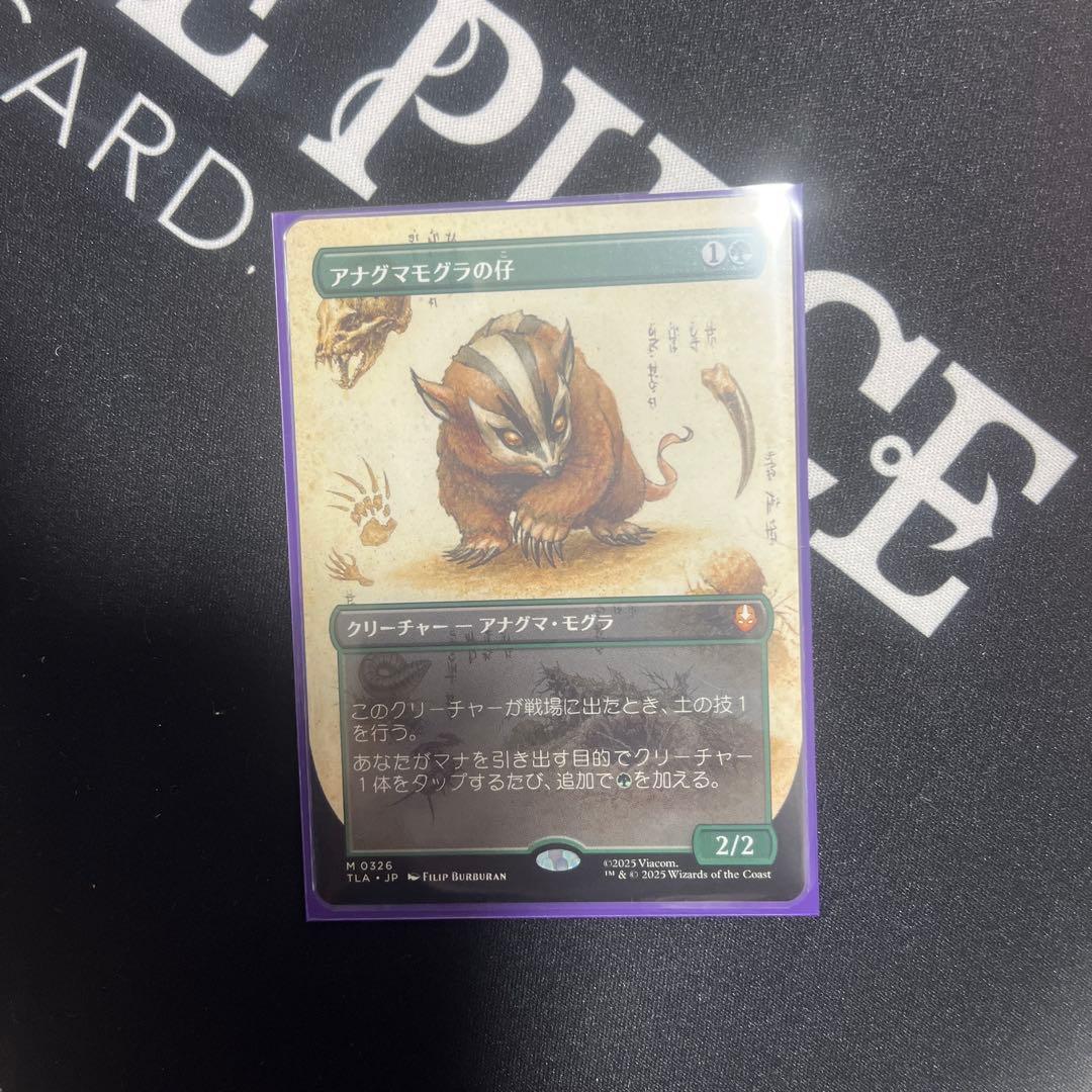 mtg アナグマモグラの仔 ボーダーレス MTG 英語版 アナグマモグラの仔