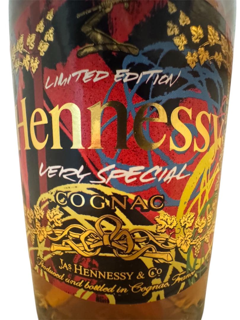 本人直筆】アート作品 Hennessy × FUTURA ヘネシー