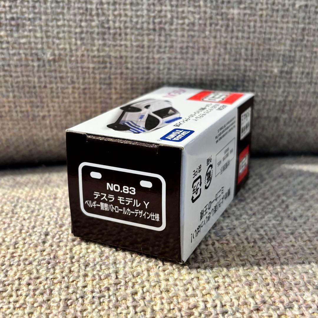 トミカ イオン限定 AEON NO.83 テスラ モデル Y ベルギー警察 - メルカリ