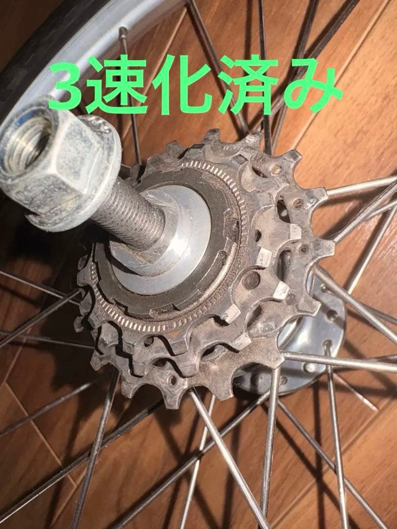 軽量3速化】ブロンプトン 純正外装ホイールセット & シュワルベ コ